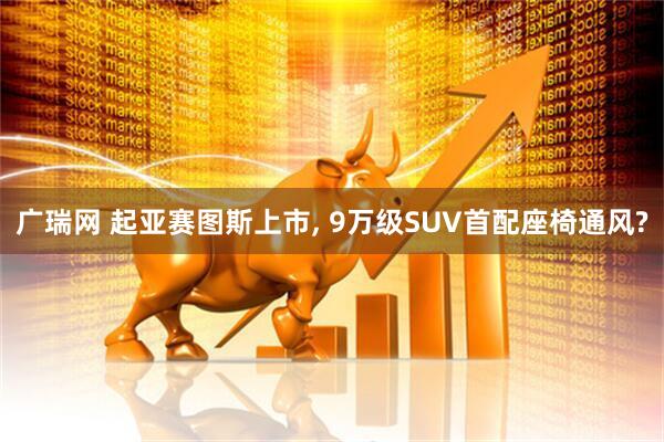 广瑞网 起亚赛图斯上市, 9万级SUV首配座椅通风?