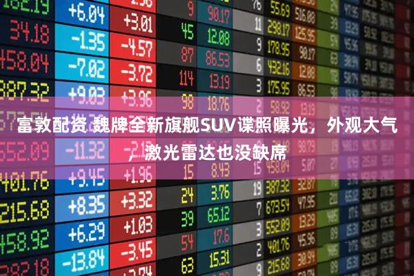 富敦配资 魏牌全新旗舰SUV谍照曝光，外观大气，激光雷达也没缺席