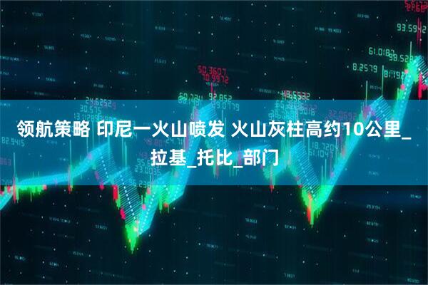 领航策略 印尼一火山喷发 火山灰柱高约10公里_拉基_托比_部门